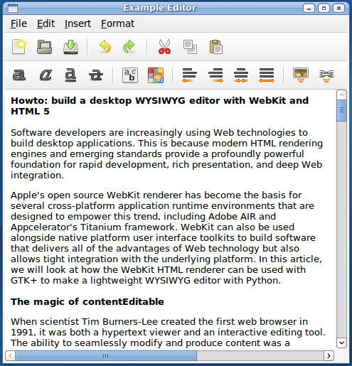 mac word processor wysiwyg