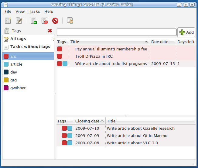 Best Open Source Gtd Software Linux