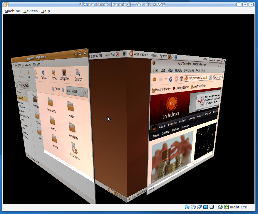 Virtualbox 3d ускорение linux