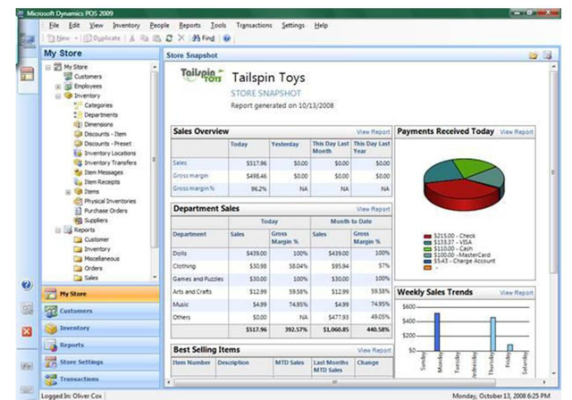 microsoft dynamics pos 2009 hotkeys