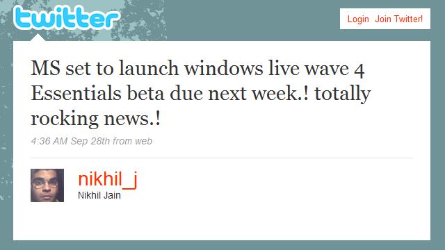 Rumor: Windows Live Wave 4 beta this week