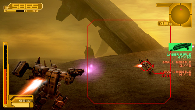 Armored Core 3 Portable A Downgraded Reincarnation Ars Technica