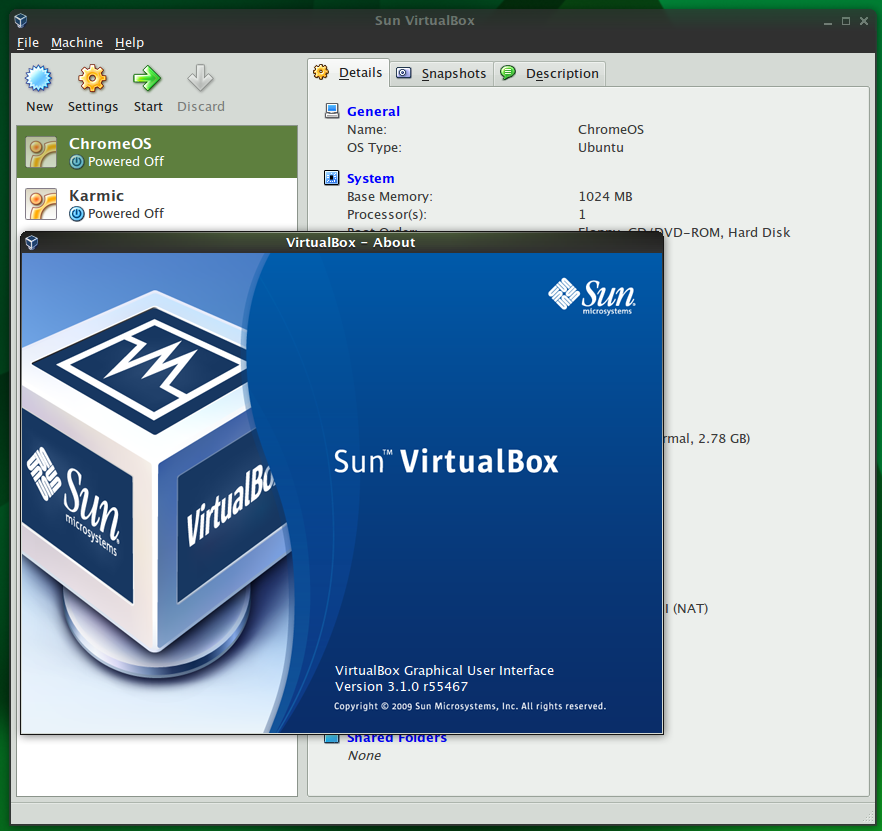 virtualbox