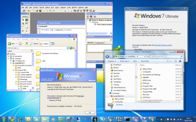 how to connect to the internet on windows xp mode windows 7