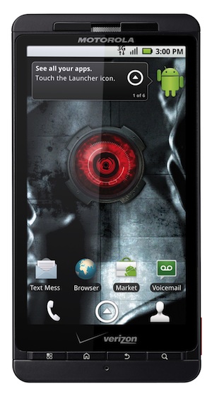 Verizon launches Droid X, Google releases Froyo source code