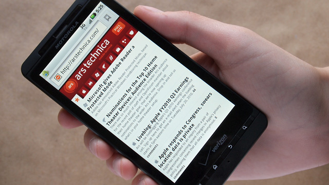 モトローラ Motorola Milestone X MB809 - Gray ( Illinois Valley ) Very Rare