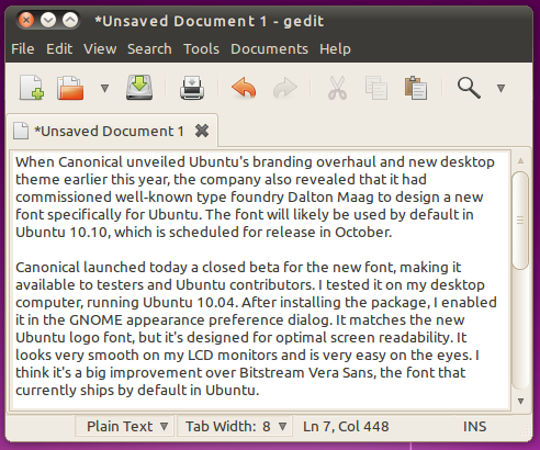 First look: new Ubuntu font boosts Linux typography