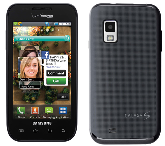 Samsung Galaxy S Variant Fascinate Launches On Verizon This Week Ars Technica 7277