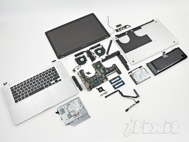 MacBook Pro teardown reveals battery tweaks, Thunderbolt details