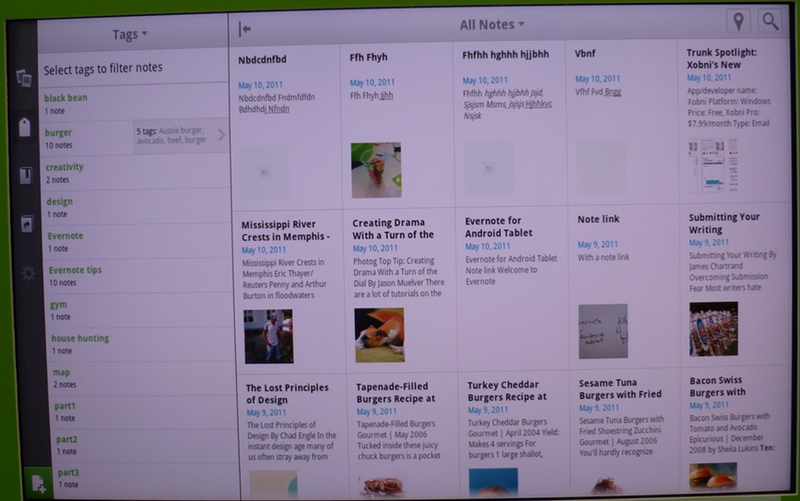 Evernote for Honeycomb coming soon with impressive rich text editor