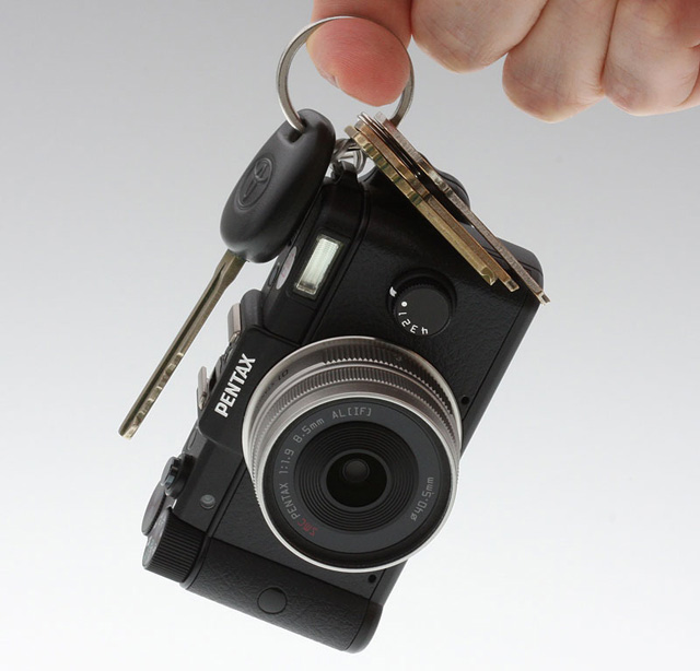 tiny pentax camera