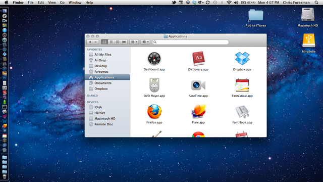 Mac OS X Lion: a screenshot gallery