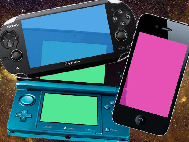 Biggest threat to the 3DS and PlayStation Vita? Your