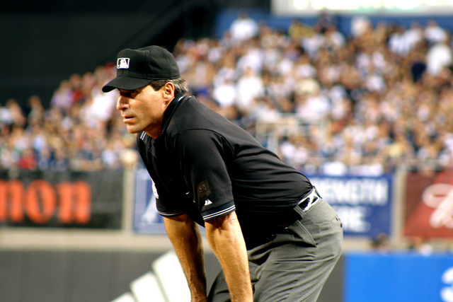 Umpires show ethnic bias in ball/strike calls—unless they're feeling watched