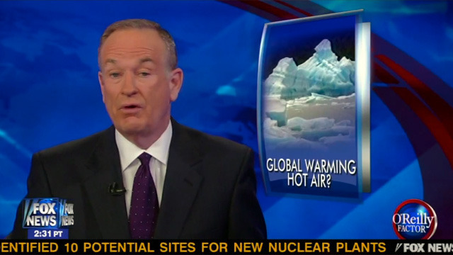 Bill O'Reilly, host of The O'Reilly Factor on Fox News.