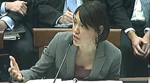 Google policy counsel Katherine Oyama.