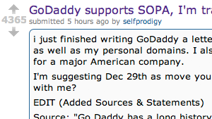 GoDaddy Faces boycott over SOPA support