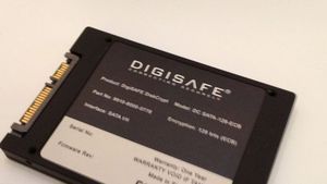 Digisafe DiskCrypt, on display at CES 2012