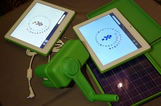 Crank, bicycle, and waterwheel: hands-on with the OLPC XO 3.0 tablet