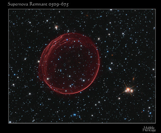 a type 1a supernova in galaxy