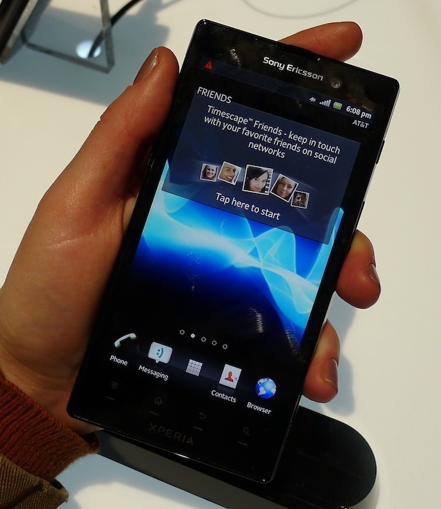 sony xperia first phone