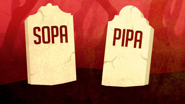 Internet wins: SOPA and PIPA both shelved 