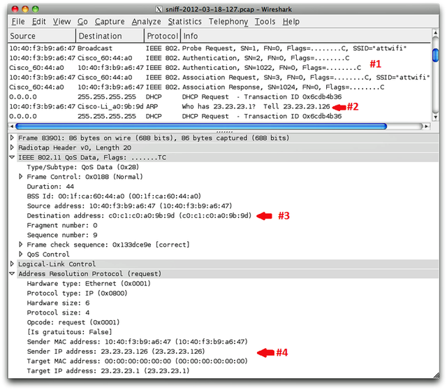 wireshark filter by mac address