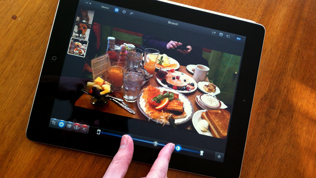 iPhoto of iOS lets you mulitouch your way to better images.