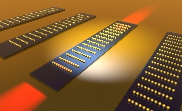 Surface plasmon coupler designed by the Kik Group at CREOL, The College of Optics and Photonics