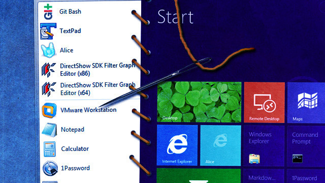 Windows 8 on the desktop—an awkward hybrid