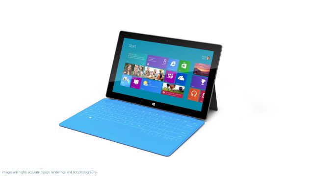 Microsoft's own Surface: one of the few Windows RT devices that you can actually buy.