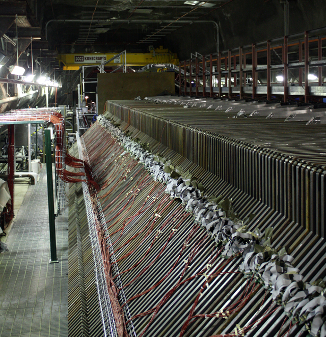 It takes a lot of individual detectors to have a reasonable chance of spotting a neutrino interacting with other matter.