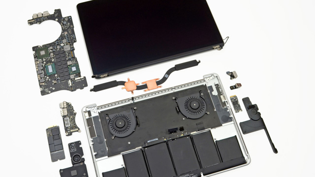 Does apple sell macbook pro parts now dha 500