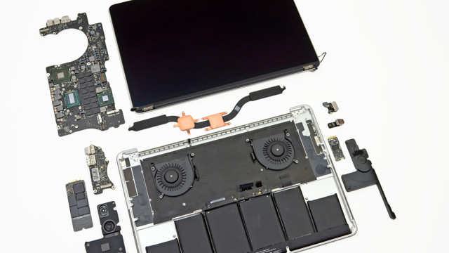 2012 macbook pro for parts