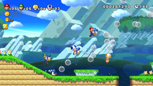 can you play the old super mario bros on wii u