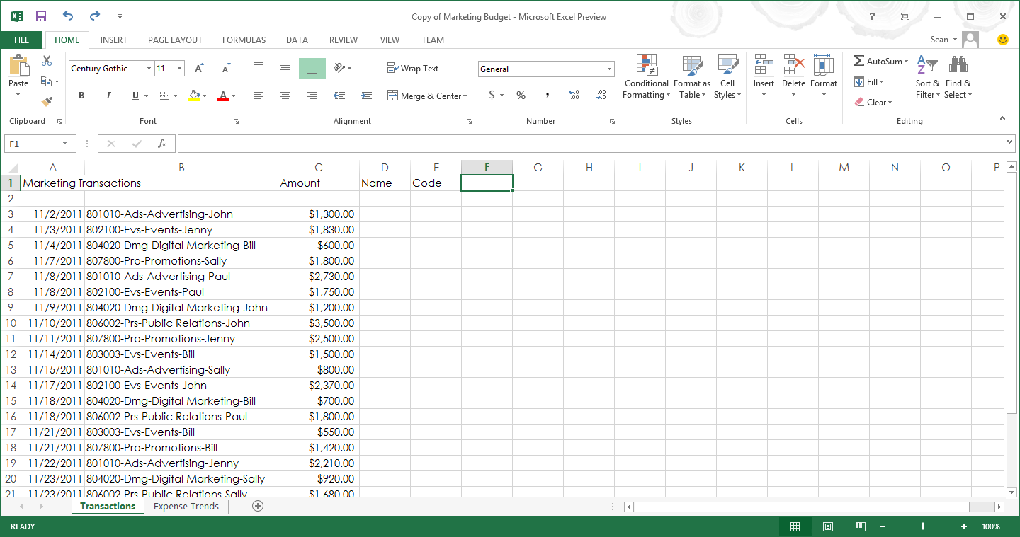 excel online free