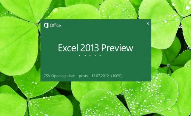 data analysis excel 2012