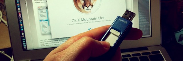 mountain lion install disk
