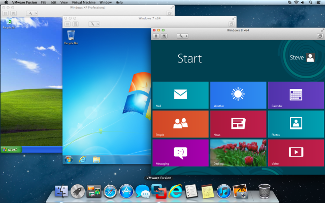 run mac on windows vmvware