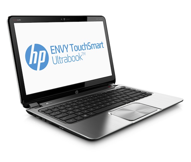 The 14-inch TouchSmart Ultrabook, with optional AMD discrete graphics. 