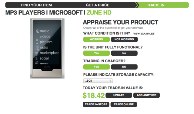 Yes, there's still someone on earth looking to buy your old Zune.