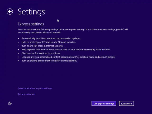 The Windows 8 default settings enable SmartScreen both for URLs and downloaded files, as covered in the second bullet.