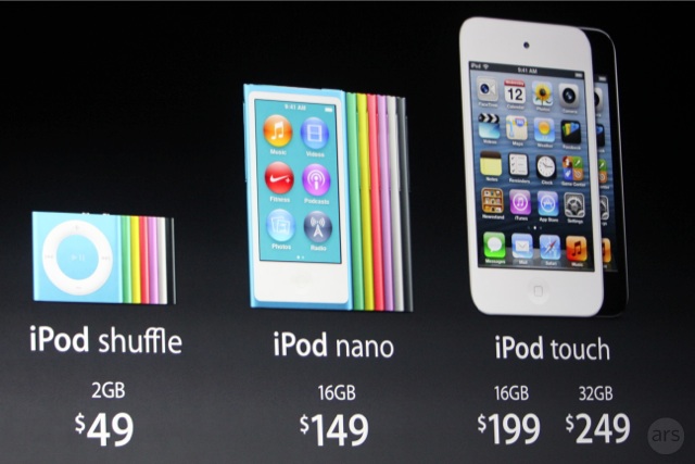 Apple overhauls iPod lineup with new 5G iPod touch, taller iPod