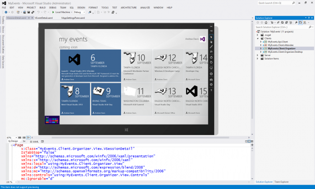 Visual Studio 2012 is the only way to develop Windows 8 applications.