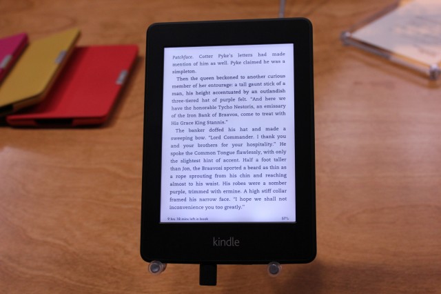 Amazon’s new $119 Kindle Paperwhite e-reader comes with front-lit