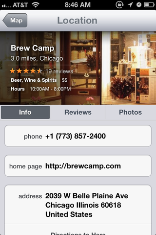 Need some home beer brewing supplies in Chicago? Maps has robust business listings that can tell you everything you want to know about BrewCamp.