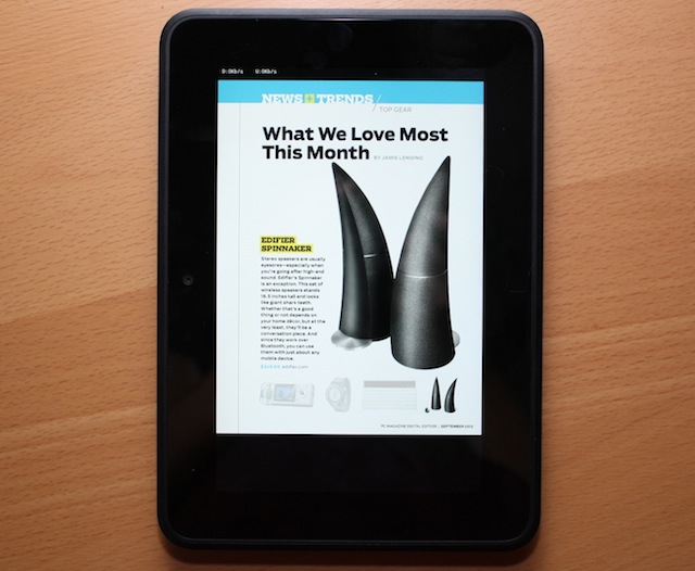 kindle fire 人気 hd 雑誌