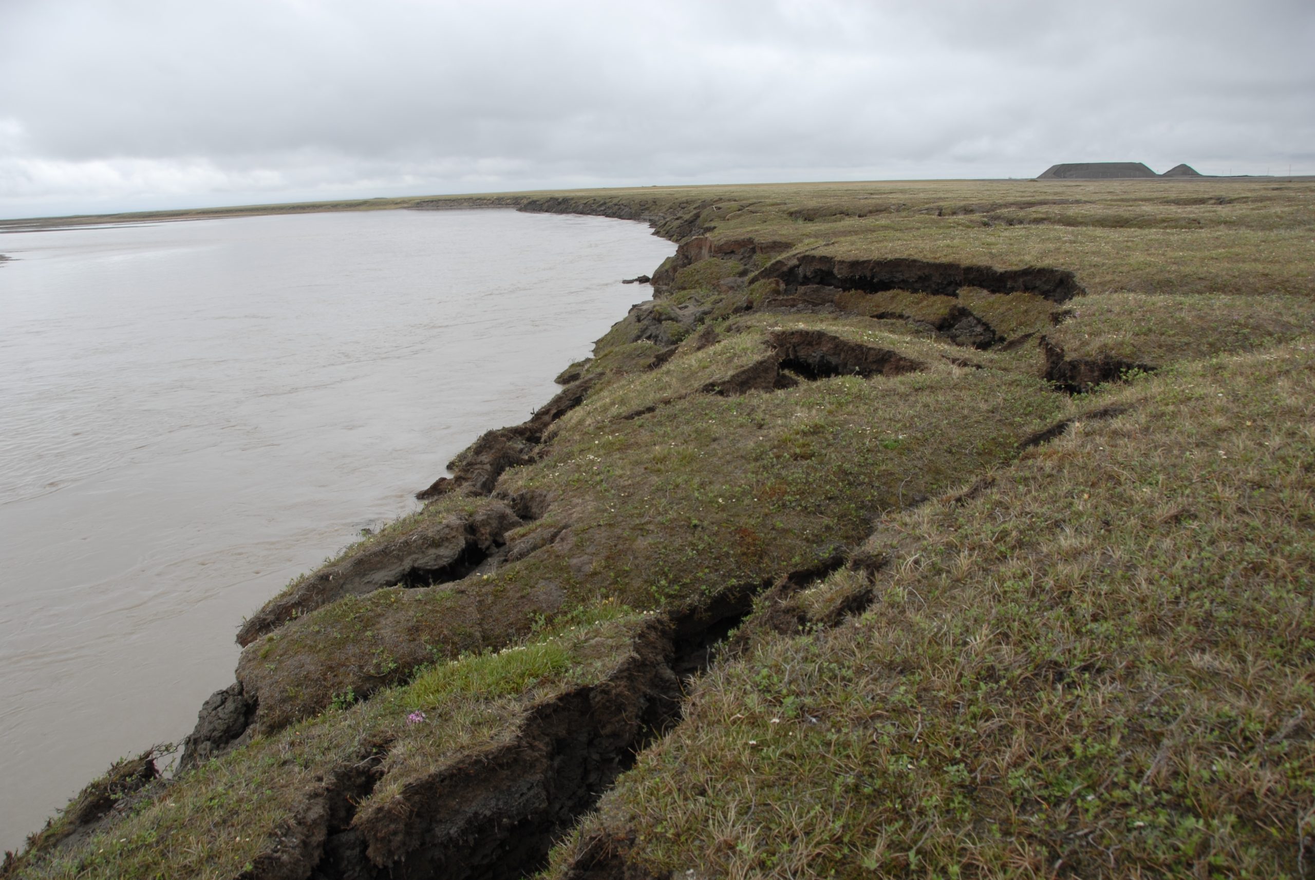 How much carbon is released into the atmosphere by thawing permafrost ...