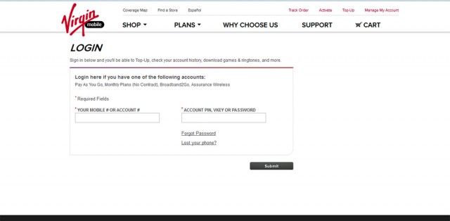 A policy enforced on customers of Virgin Mobile USA permits passwords no longer than six digits. That means there are only 1 million valid combinations.