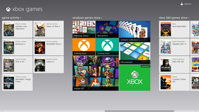 Xbox windows shop